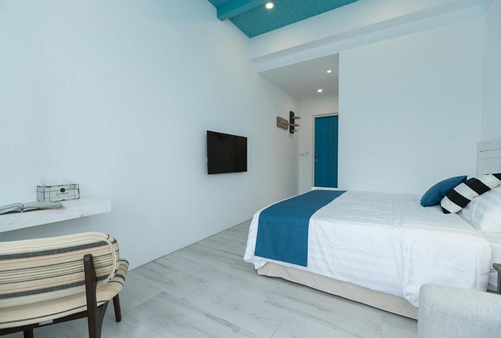 Blue White Apartman Vucsie Kültér fotó