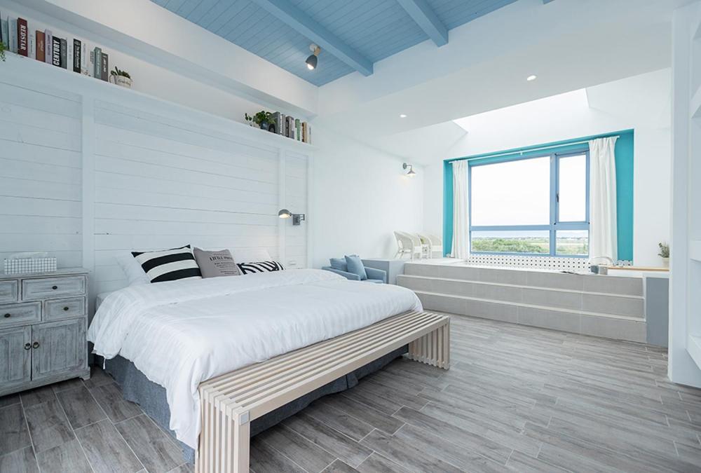 Blue White Apartman Vucsie Kültér fotó